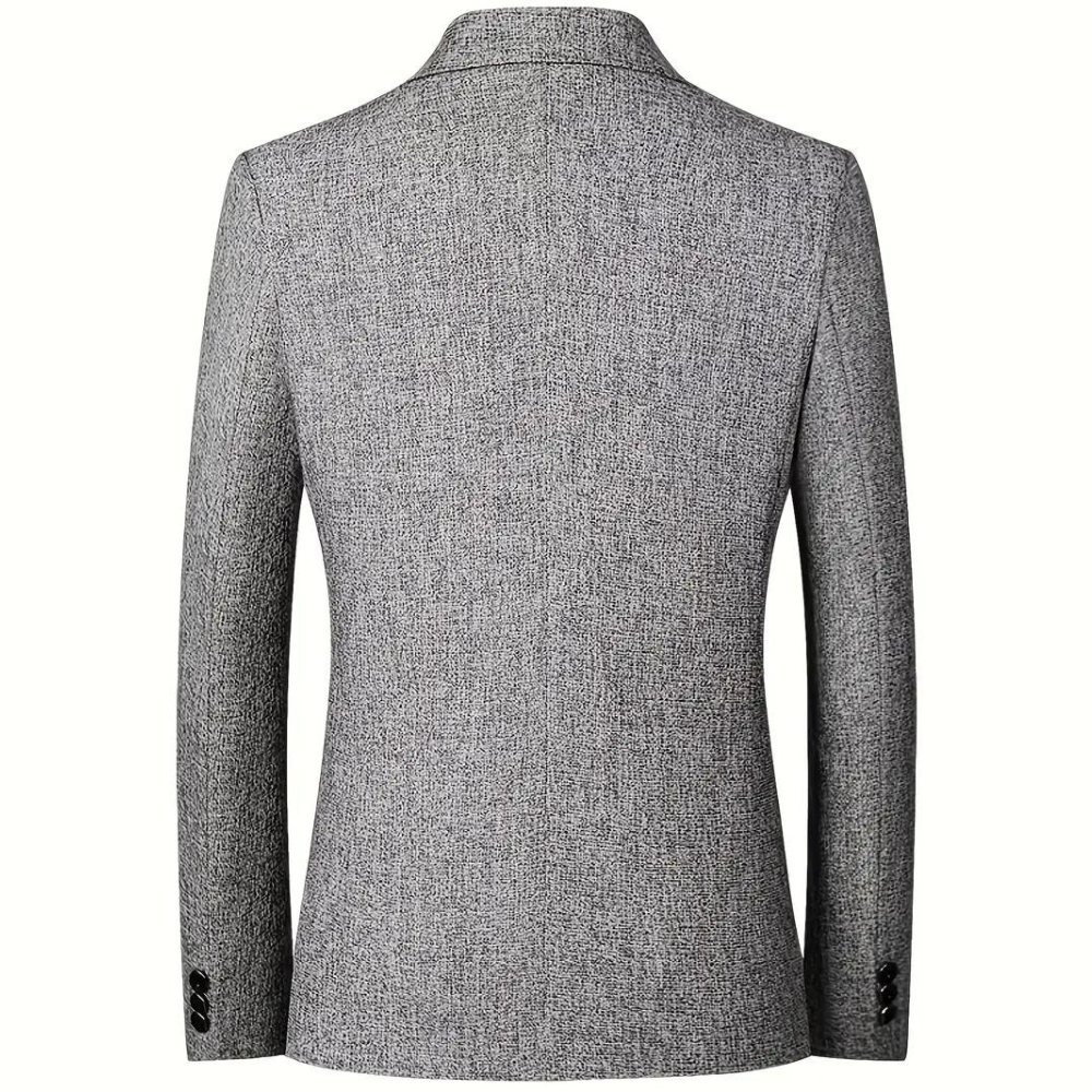 Blazer - Stijlvol - Enkelborstig - Kostuumjasje - Herenkleding-Hallo Susanne