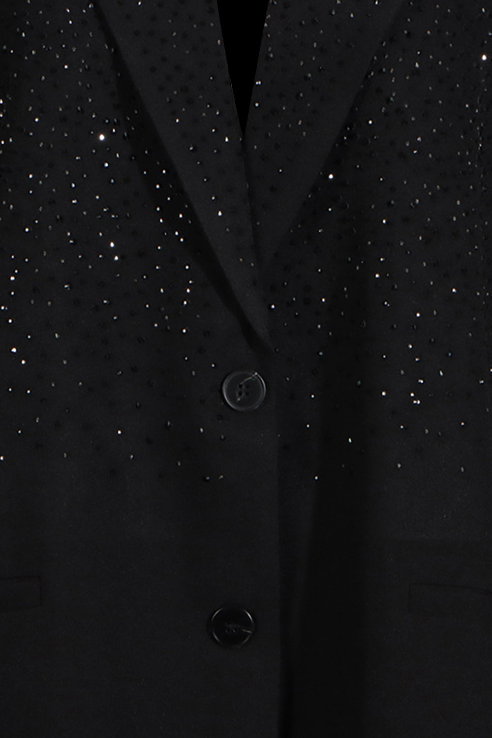 Blazer met Lovertjes | Oversized | Lang | Zwarte Blazer | Blazer voor dames-Hallo Susanne