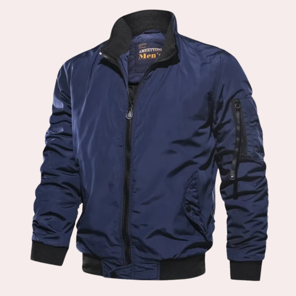 Bomberjack | Zip-Up | Zomer | Winddicht jack | Bomberjas voor heren-Hallo Susanne