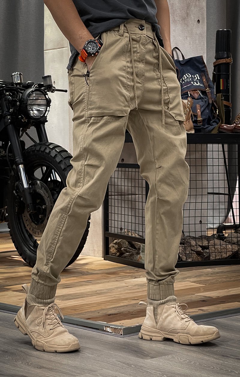 Cargo Joggers | Tactisch | Koord | Cargo Broek | Herenbroek-Hallo Susanne
