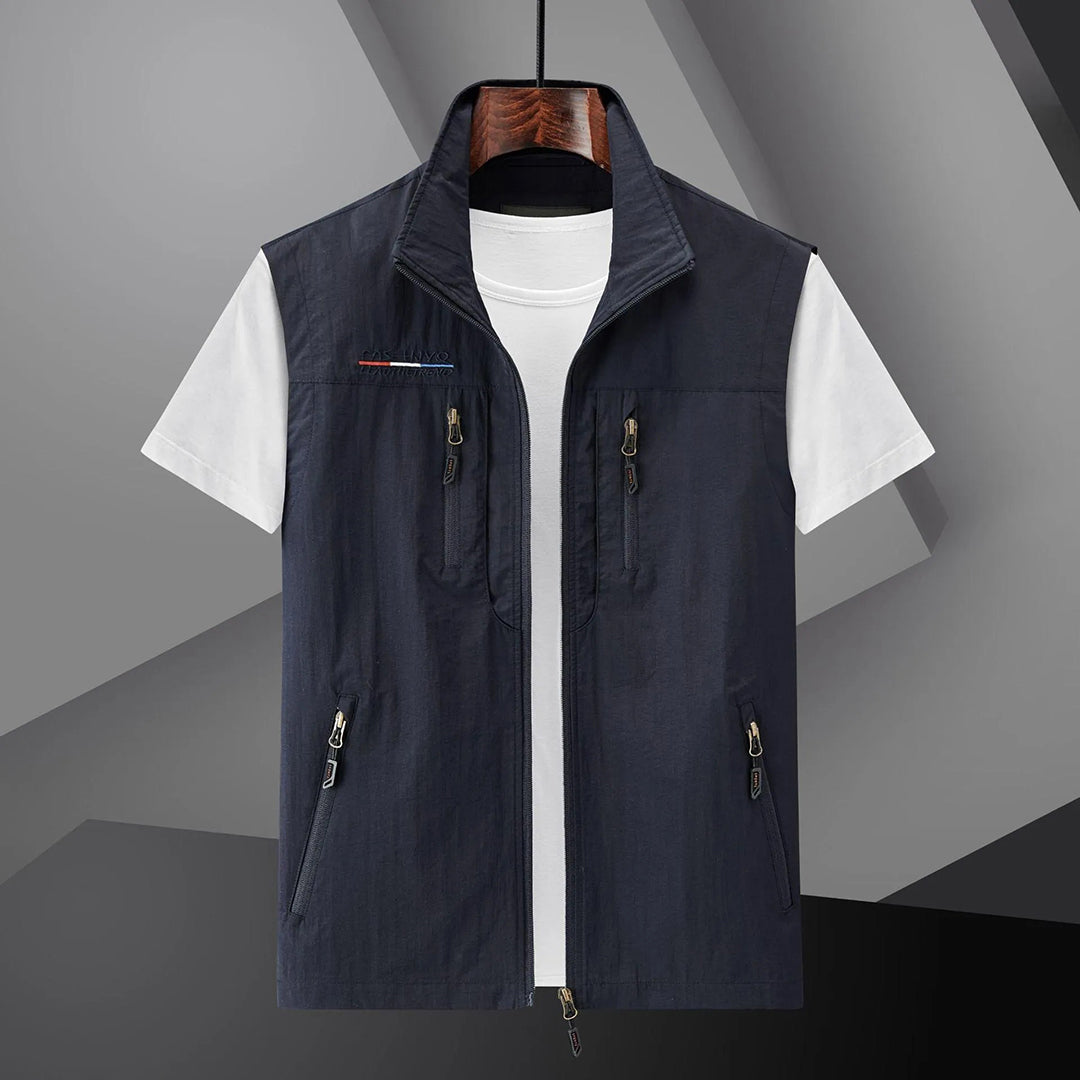 Cargo Vest - Tactisch heren outdoorvest Bodywarmer voor de zomer-Hallo Susanne