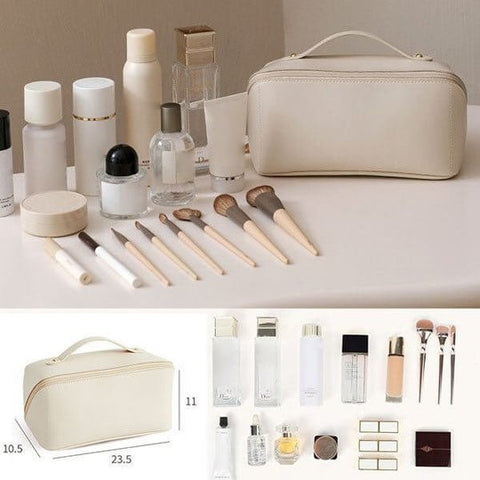 Cosmetische tas | Toilettas | Multi Pocket | Luxe Tas Make-up | Make-up tas-Hallo Susanne