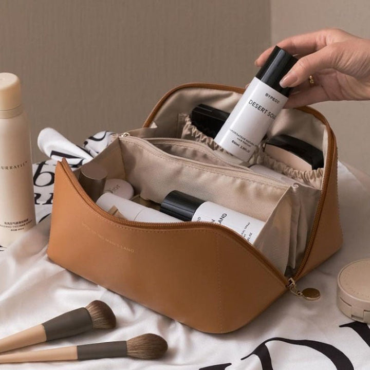 Cosmetische tas | Toilettas | Multi Pocket | Luxe Tas Make-up | Make-up tas-Hallo Susanne