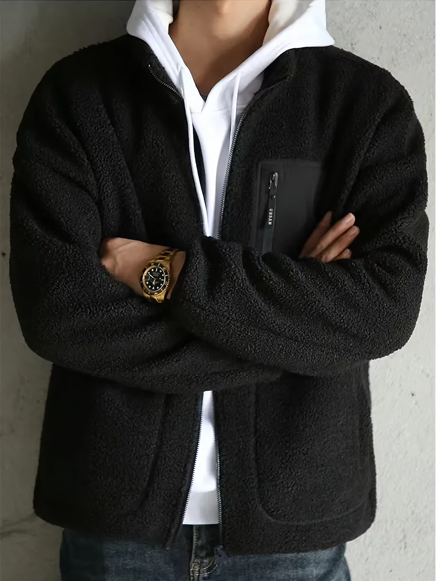 Fleecejack | Zip-Up | Warm | Full Zip Fleece | Herenfleece-Hallo Susanne