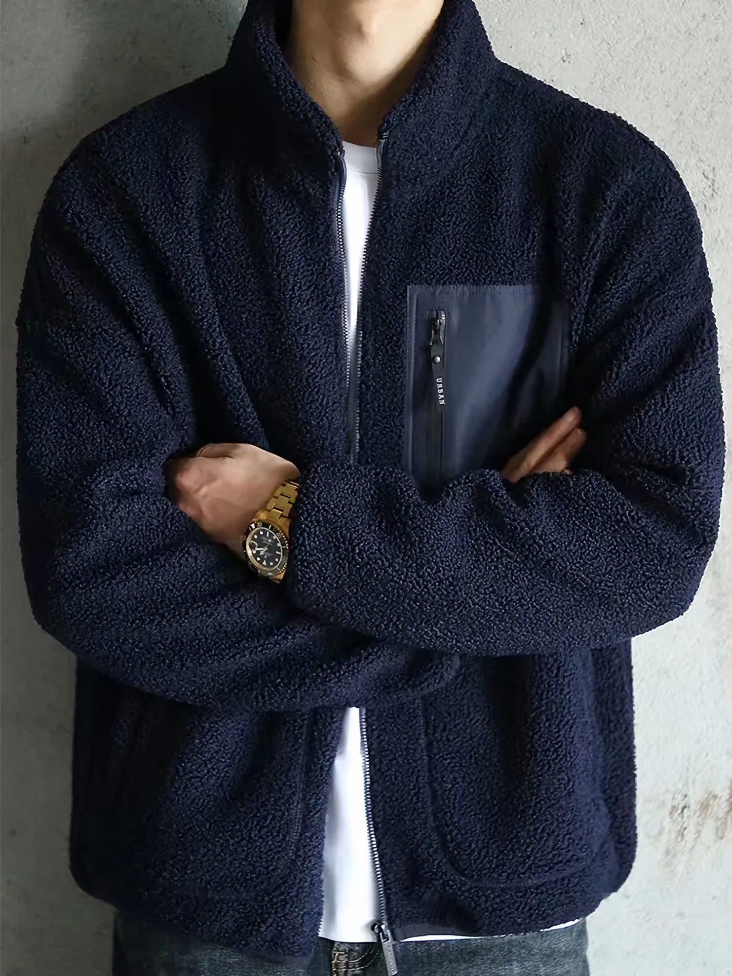 Fleecejack | Zip-Up | Warm | Full Zip Fleece | Herenfleece-Hallo Susanne