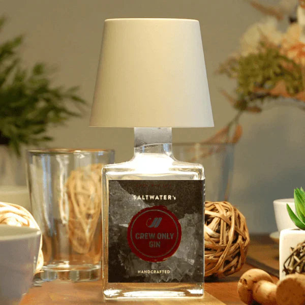 Flessenlamp | Batterij | LED | Draadloze lamp | Tafellamp-Hallo Susanne