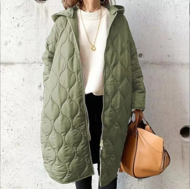Gewatteerde Jas | Oversized | Gewatteerd | Parka Jas | Damesjas-Hallo Susanne