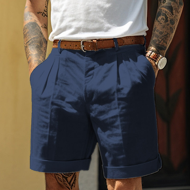 Heren Shorts Linnen | Katoen | Zomer | Linnen Shorts | Heren Shorts-Hallo Susanne