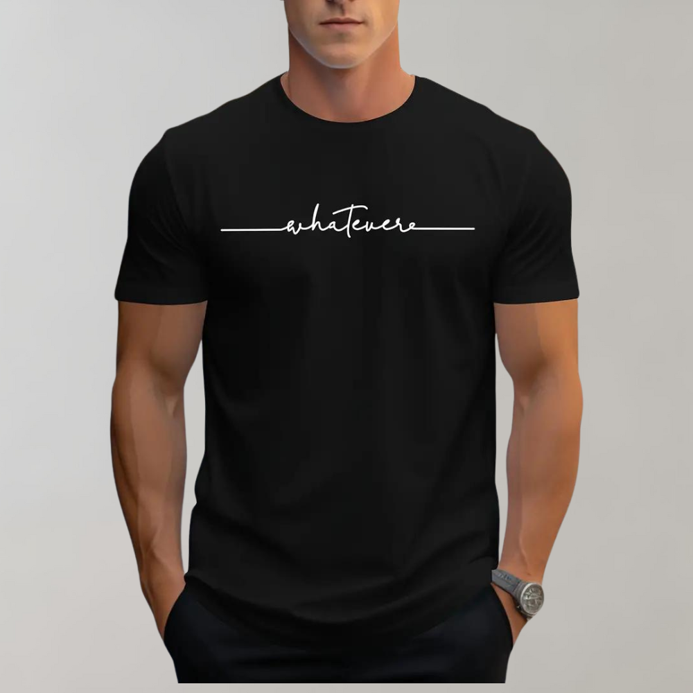 Heren T-shirt - Korte Mouw - Regular Fit - T-shirt met Crew Hals - Herenkleding-Hallo Susanne