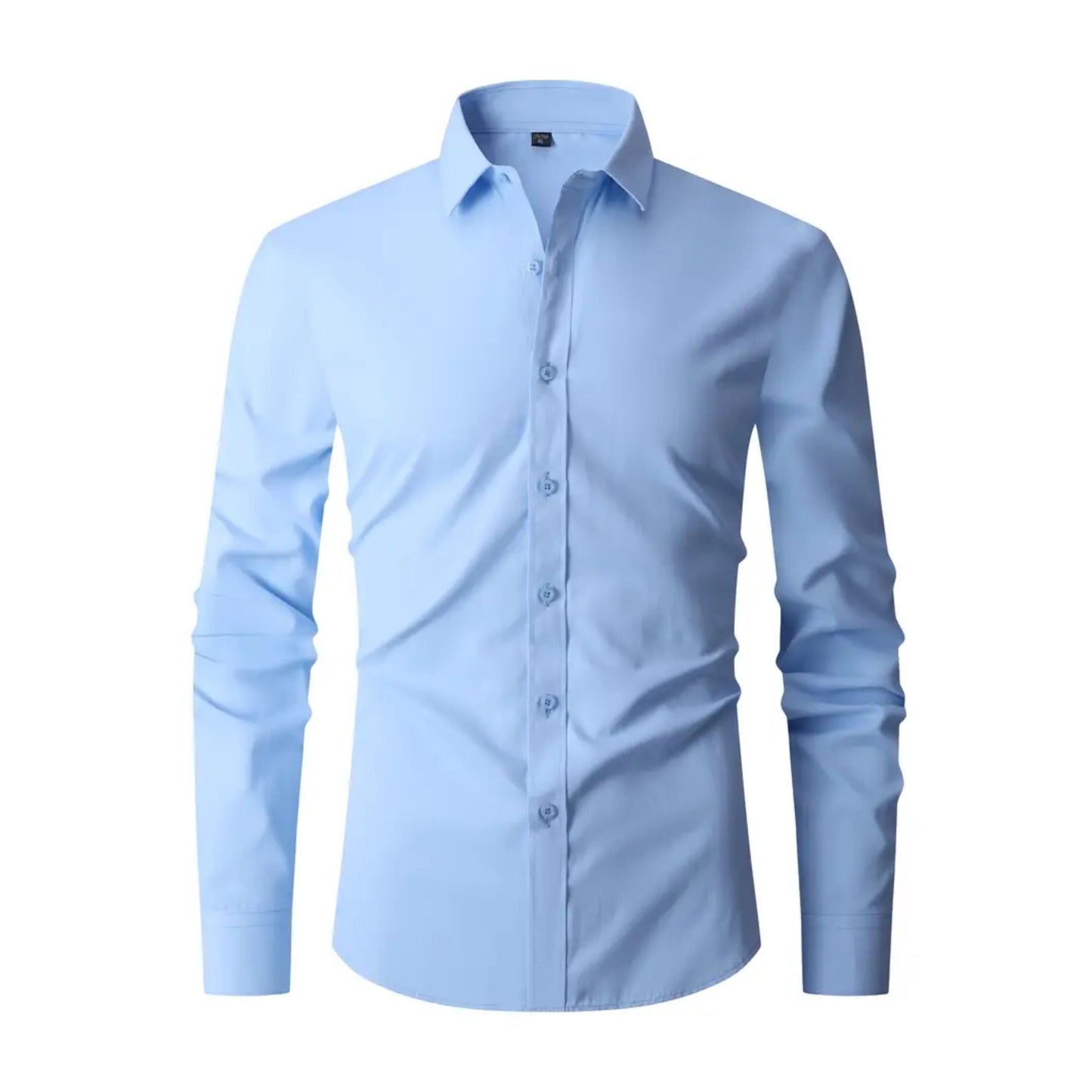 Herenoverhemd strijkvrij - kreukvrij - Slim Fit - overhemd - overhemd met knoopsluiting-Hallo Susanne