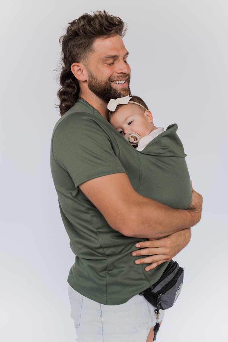 Kangoeroe Shirt - Baby Draagzak Shirt voor Papa en Mama-Hallo Susanne