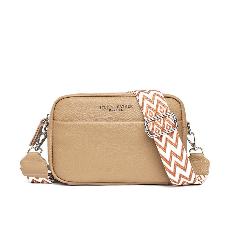 Kruistas | Ritssluiting | Klein | Dikke riem Cross Body Bag | Damestassen-Hallo Susanne