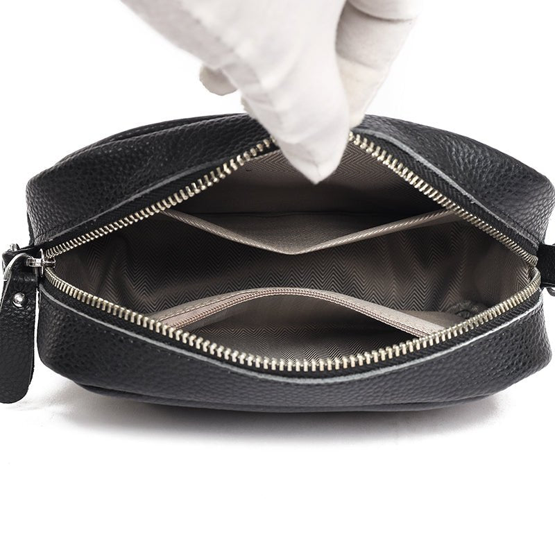 Kruistas | Ritssluiting | Klein | Dikke riem Cross Body Bag | Damestassen-Hallo Susanne