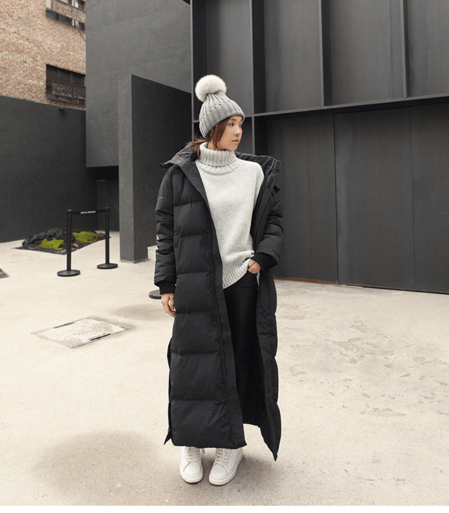 Lange Pufferjas - Capuchon - Oversized - Dames Lange Pufferjas - Dames Winterjas-Hallo Susanne