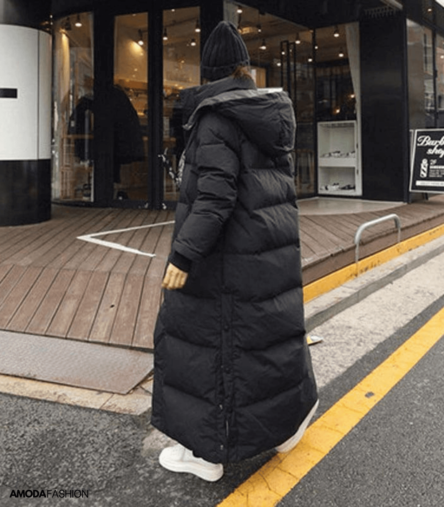 Lange Pufferjas - Capuchon - Oversized - Dames Lange Pufferjas - Dames Winterjas-Hallo Susanne