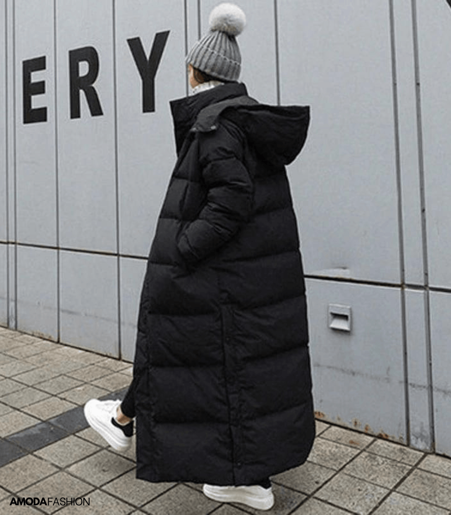Lange Pufferjas - Capuchon - Oversized - Dames Lange Pufferjas - Dames Winterjas-Hallo Susanne