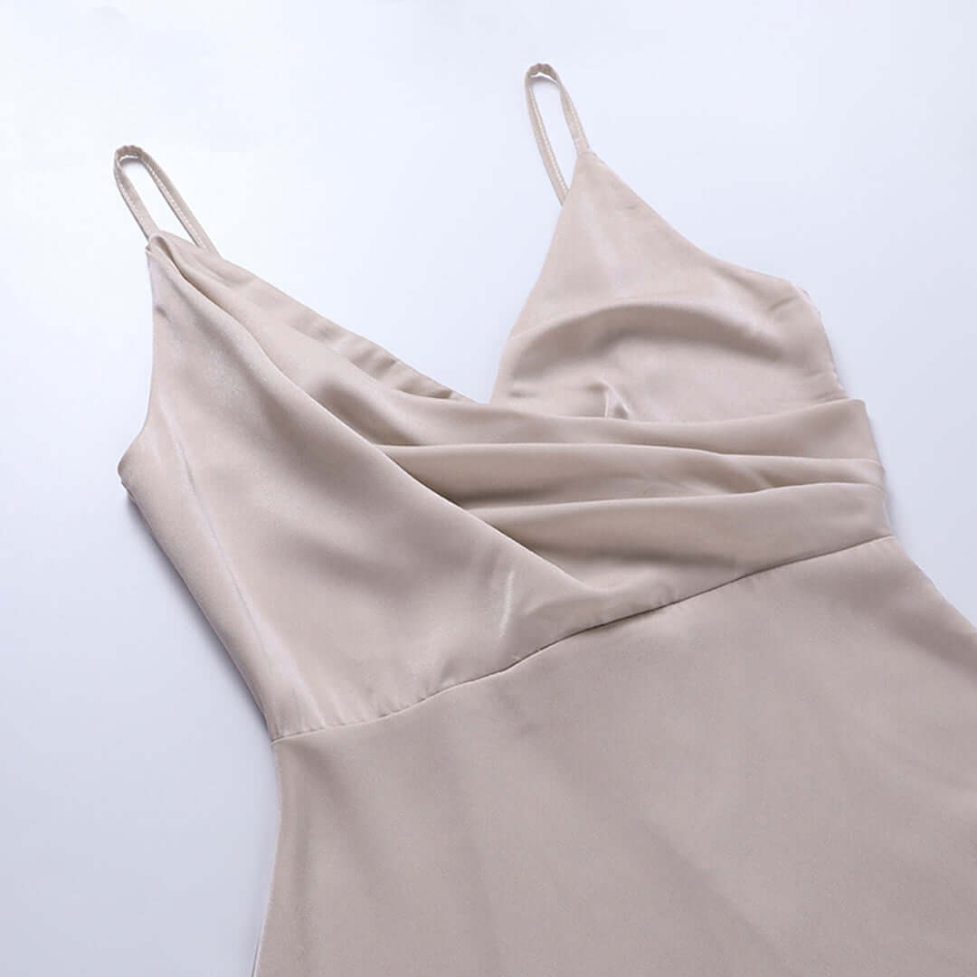 Maxi Jurk | V-hals | Split | Elegante Jurk | Feestjurk-Hallo Susanne