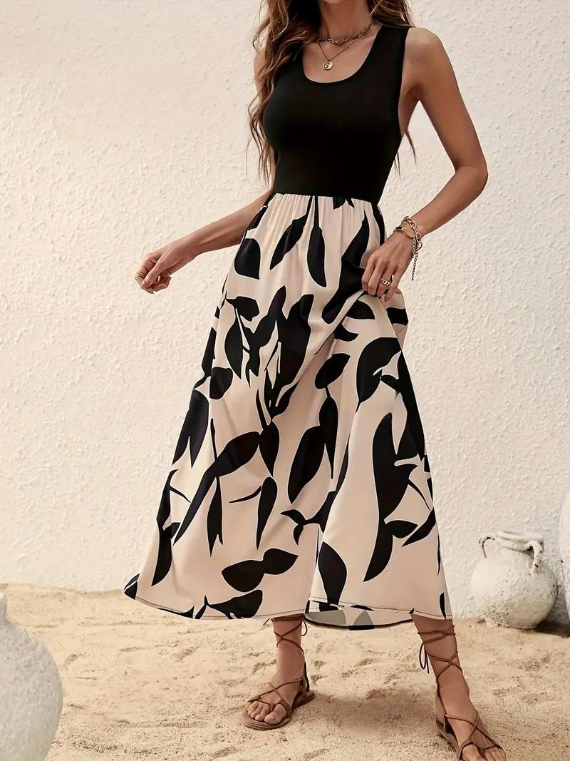 Maxi-jurk - Mouwloos - Soepelvallend - Zomerjurk - Maxi-zomerjurk-Hallo Susanne