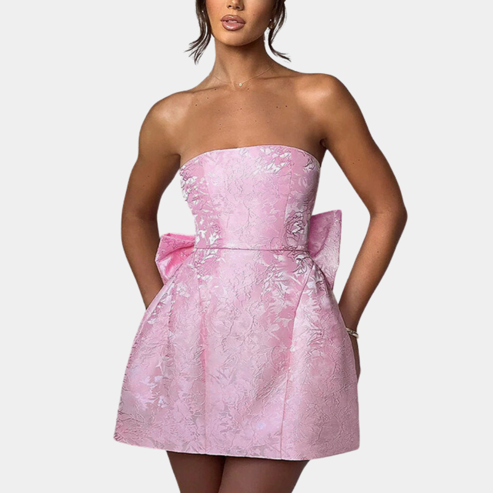 Mini-jurk | Strapless | Strik | Korsetjurk | Feestjurk-Hallo Susanne