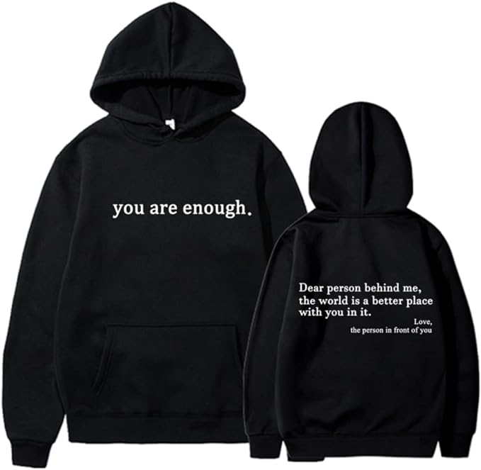 Oversized Hoodie - Unisex Warme Gedrukte Tekst Pullover Hoodie-Hallo Susanne