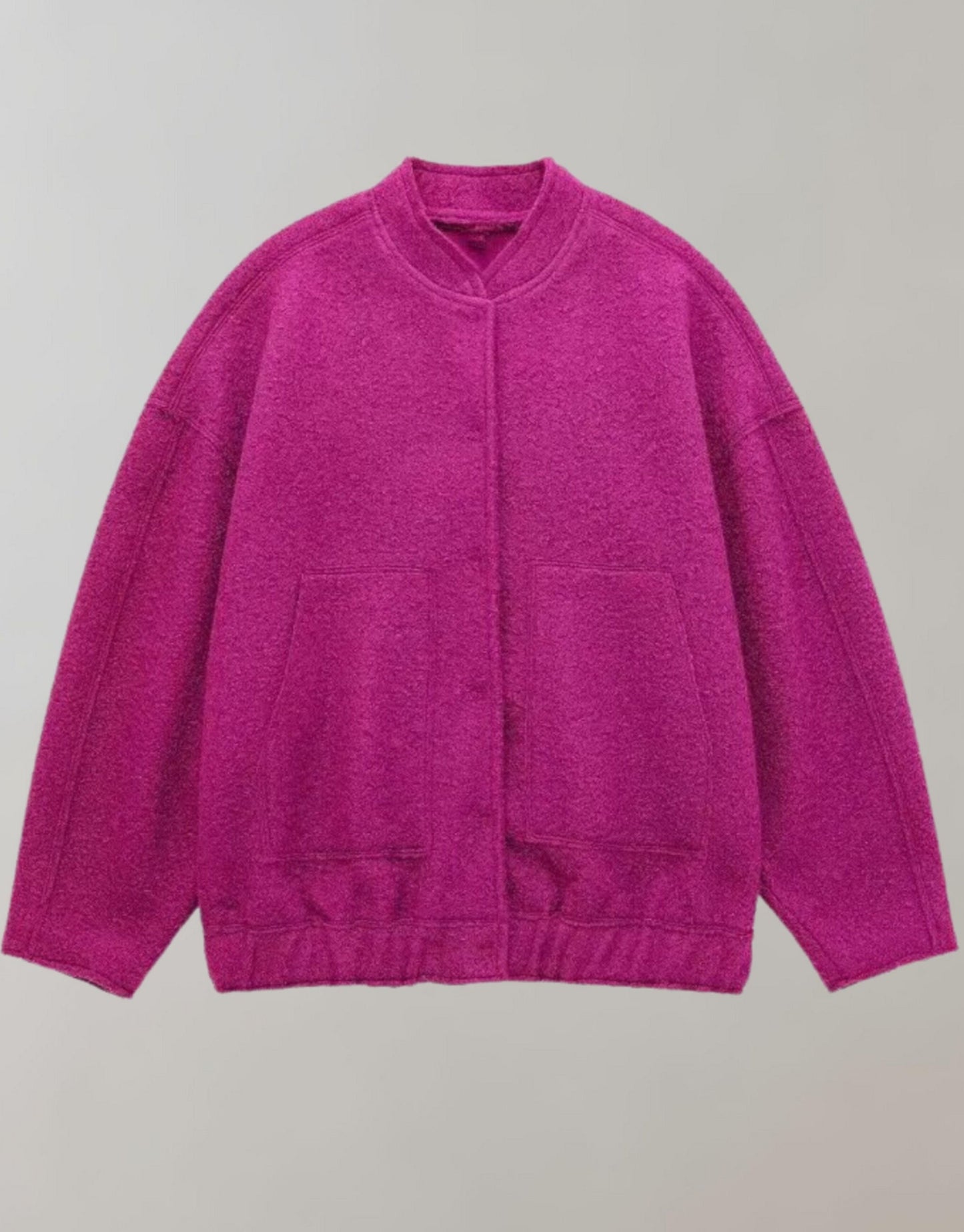 Oversized bomberjack | Casual | Met knopen | Oversized jas | Damesjas-Hallo Susanne