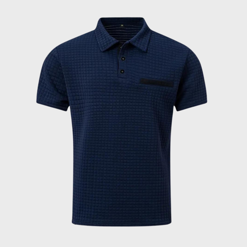 Poloshirt - Heren-T-shirt met knoopsluiting en kraagje voor de zomer-Hallo Susanne