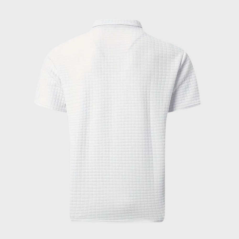 Poloshirt - Heren-T-shirt met knoopsluiting en kraagje voor de zomer-Hallo Susanne