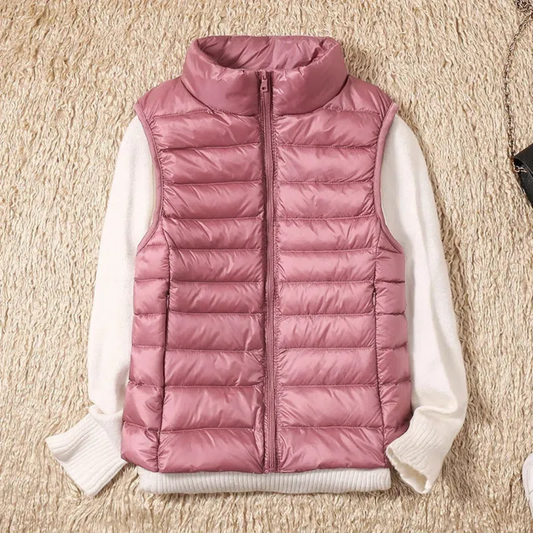 Puffer Gilet | Gewatteerd | Bodywarmer | Donsvest | Dames Gilet-Hallo Susanne