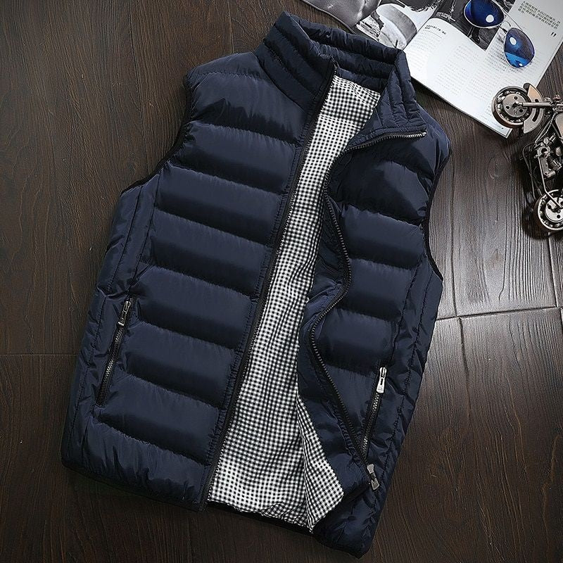 Puffer Vest - Herenrits Bodywarmer Winter Gilet-Hallo Susanne