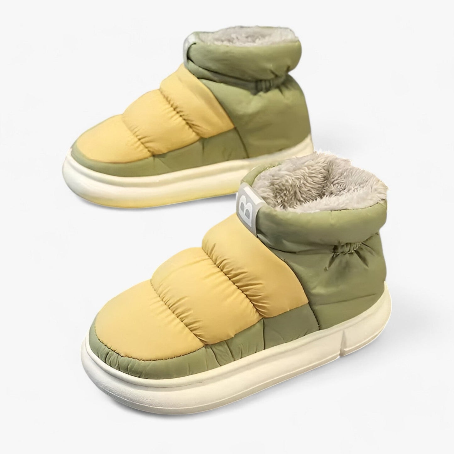 Pufferschoenen - Slip-On - Met fleece gevoerd - Sneeuwlaarzen - Winterschoenen-Hallo Susanne