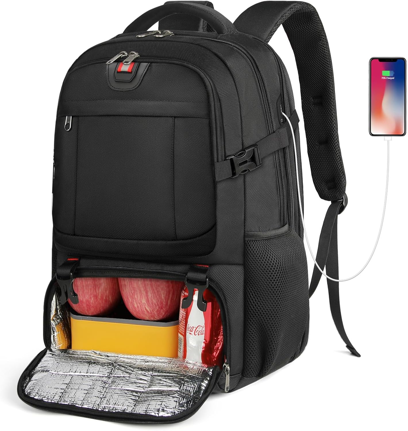 Reisrugzak - Lunchvak - Opladen - Laptoprugzak - Waterdichte rugzak-Hallo Susanne