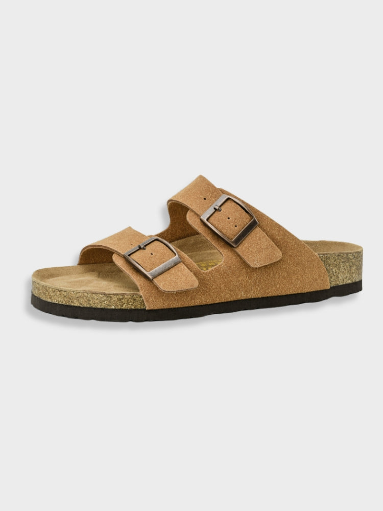 Sandalen met dubbele gesp | Slip-On | Orthopedisch | Damesslippers | Damessandalen-Hallo Susanne