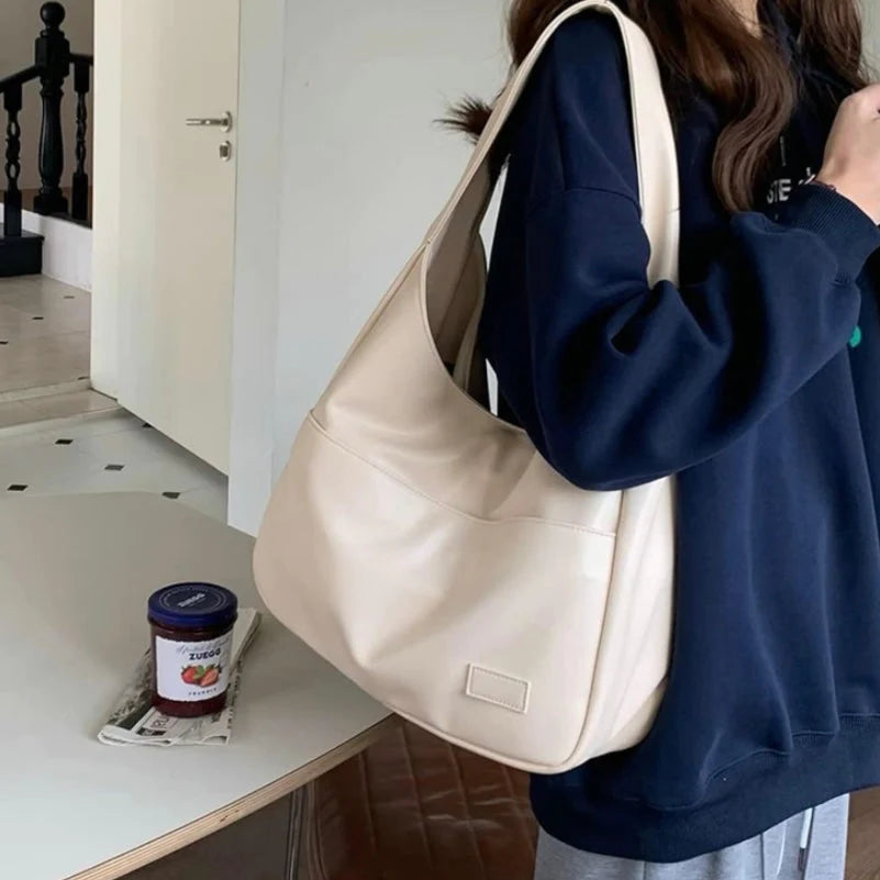 Shopper Tas - Eén Riem - Groot - Schoudertas - Kunstlederen Tas-Hallo Susanne