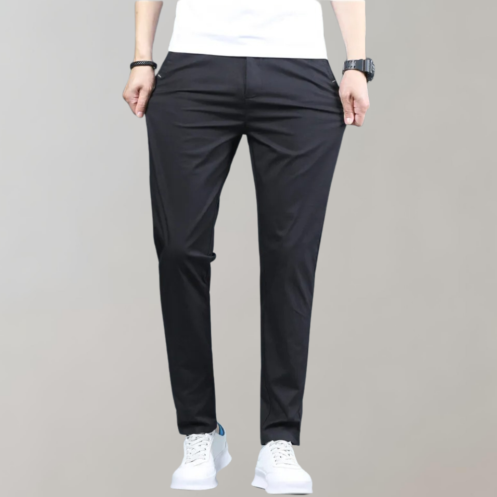Stretch Broek | Skinny | Elastische Taille | Chino Broek | Herenbroek-Hallo Susanne