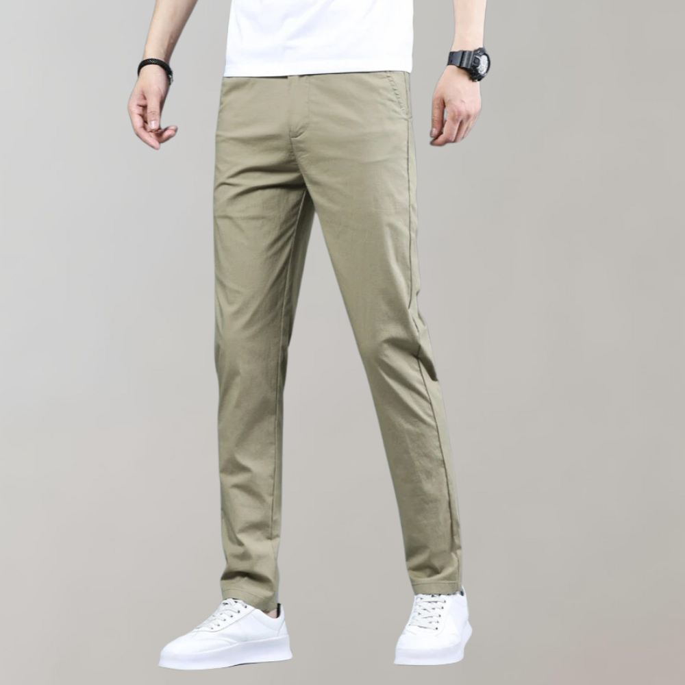 Stretch Broek | Skinny | Elastische Taille | Chino Broek | Herenbroek-Hallo Susanne