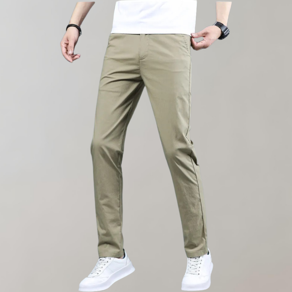 Stretch Broek | Skinny | Elastische Taille | Chino Broek | Herenbroek-Hallo Susanne
