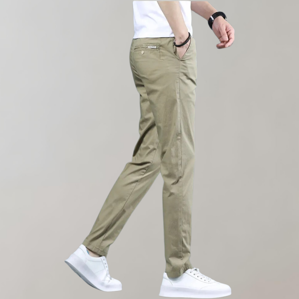 Stretch Broek | Skinny | Elastische Taille | Chino Broek | Herenbroek-Hallo Susanne