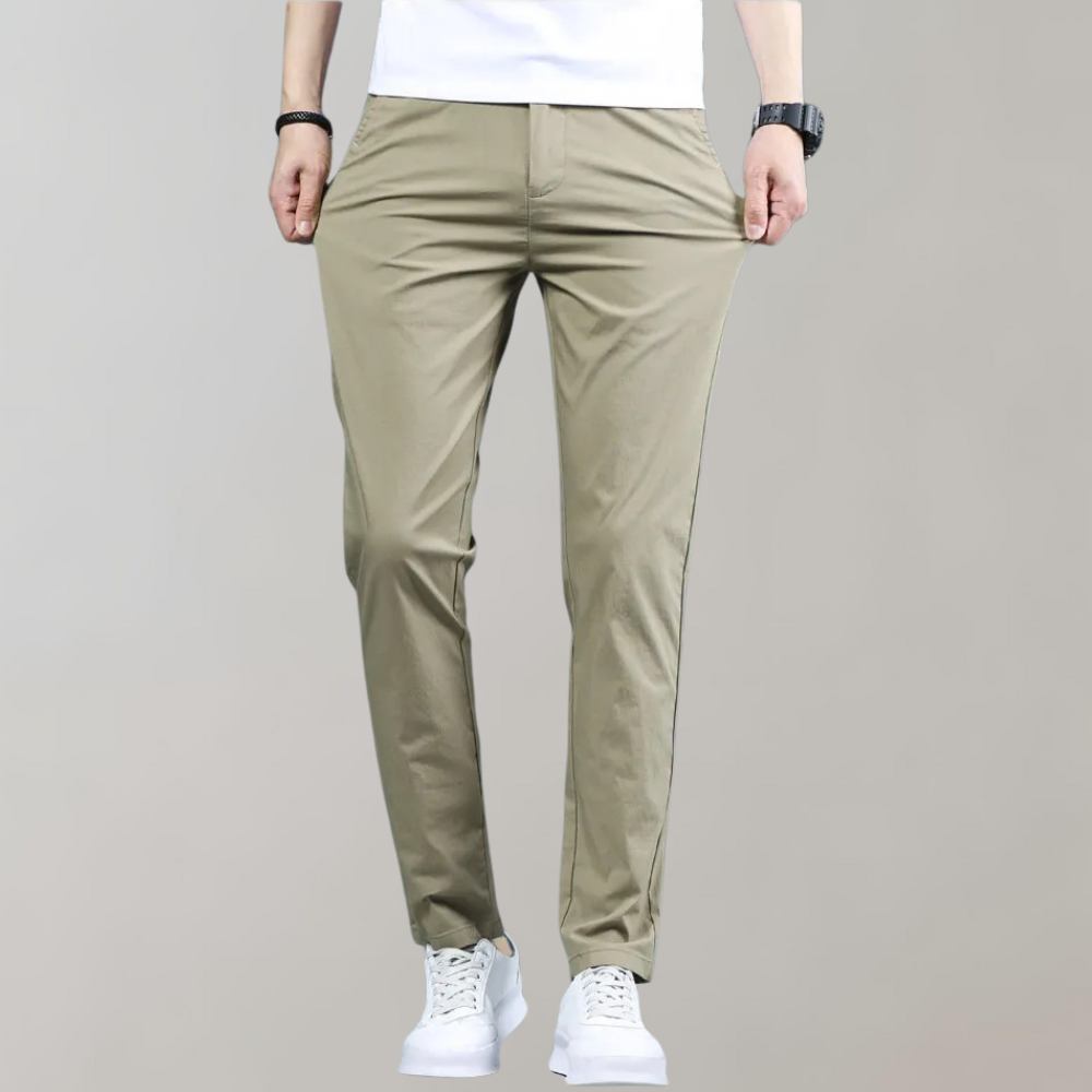Stretch Broek | Skinny | Elastische Taille | Chino Broek | Herenbroek-Hallo Susanne