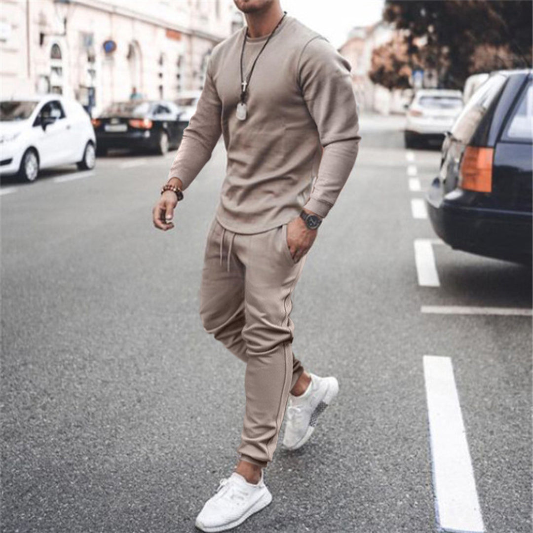 Sweater en Jogger Set | Casual | Trainingspak | Tweedelige Set | Herenkleding-Hallo Susanne