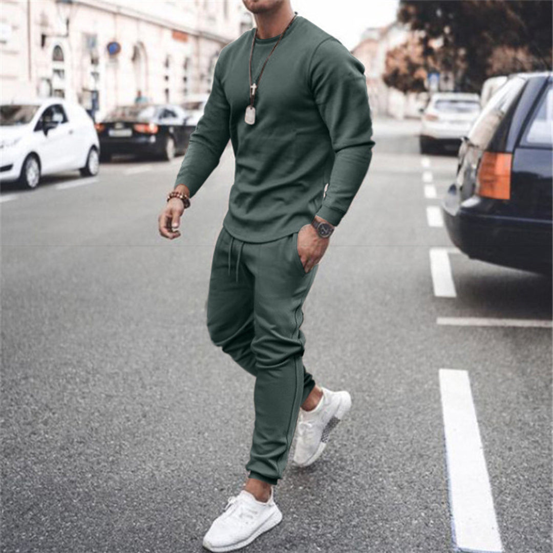 Sweater en Jogger Set | Casual | Trainingspak | Tweedelige Set | Herenkleding-Hallo Susanne
