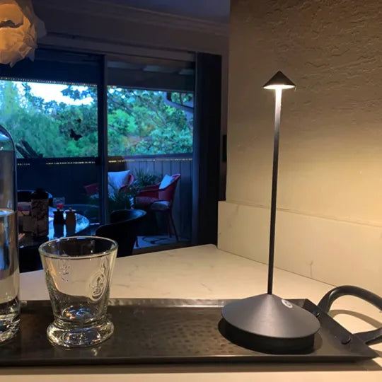 Tafellamp - USB - LED - Draadloze Lamp - Sfeerlicht-Hallo Susanne