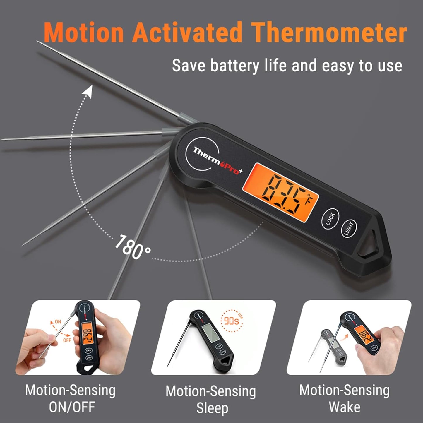 Vleeskookthermometer - Digitaal - Biefstuk - Voedingsmiddelenthermometer - Voedingsmiddelentemperatuursonde-Hallo Susanne