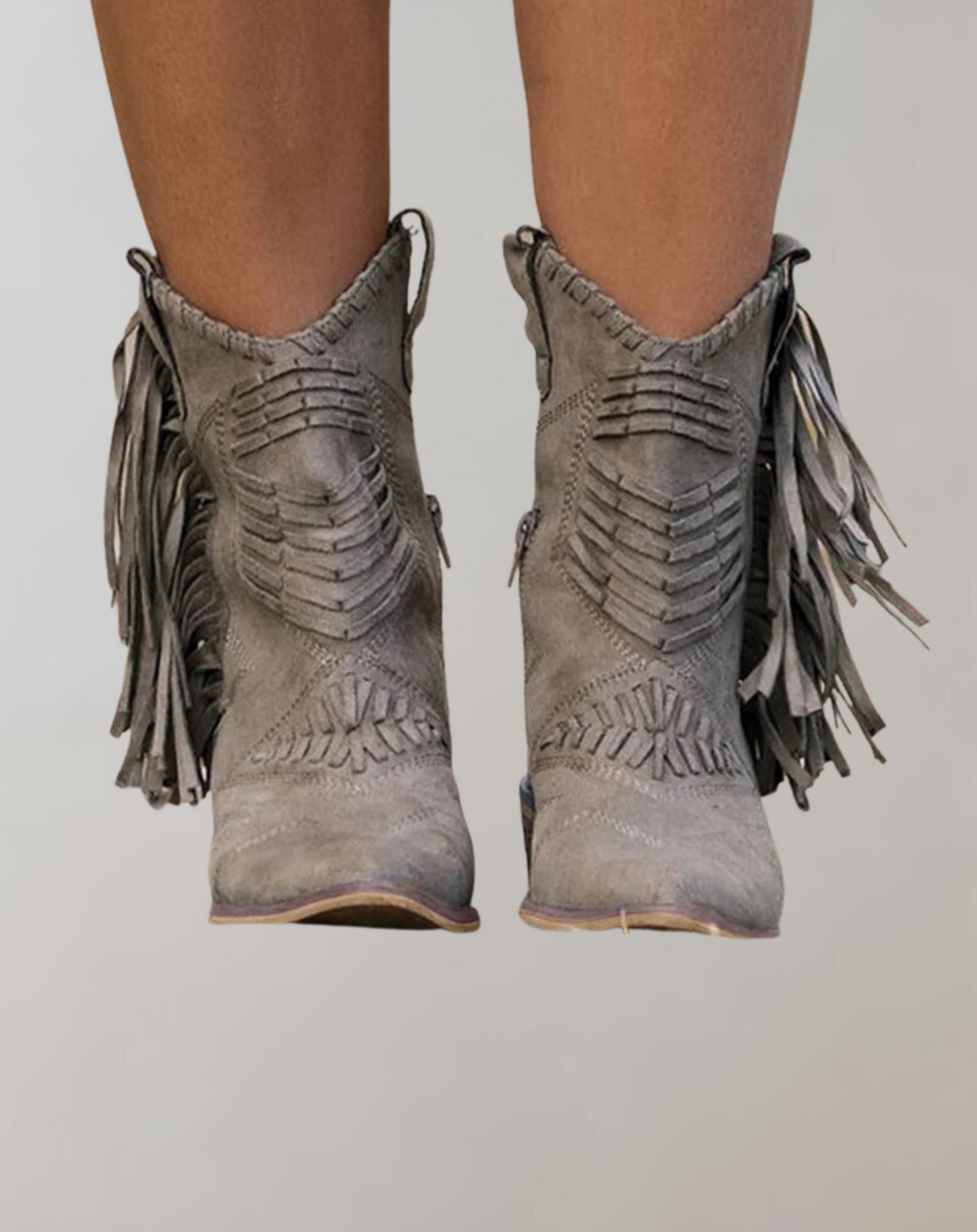 Westernlaarzen | Enkel | Kwastjes | Cowboylaarzen | Cowgirl-laarzen-Hallo Susanne