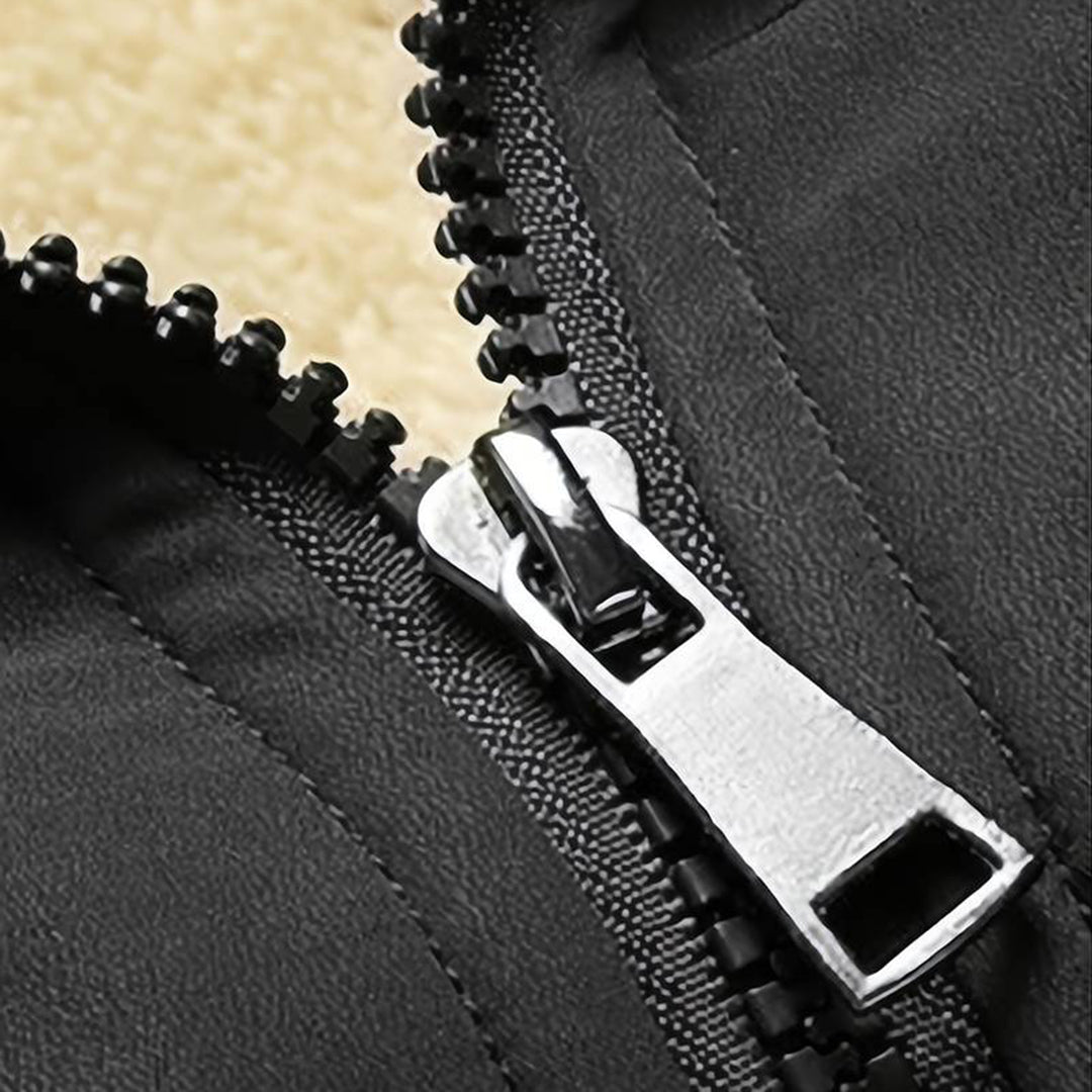 Winter Bomberjack - Fleece gevoerd - Zip-Up - Winterjas - Bomberjack voor heren-Hallo Susanne