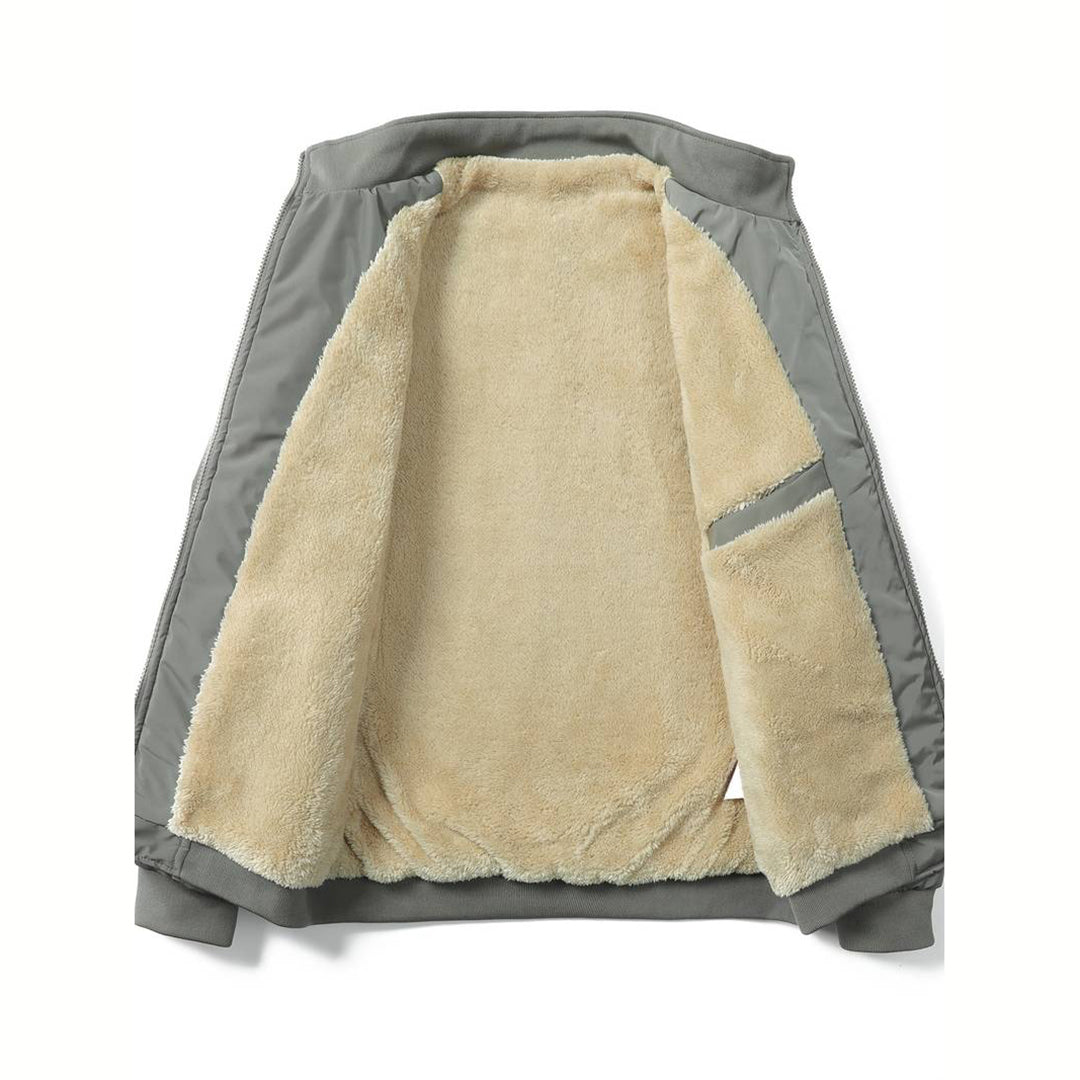 Winter Bomberjack - Fleece gevoerd - Zip-Up - Winterjas - Bomberjack voor heren-Hallo Susanne