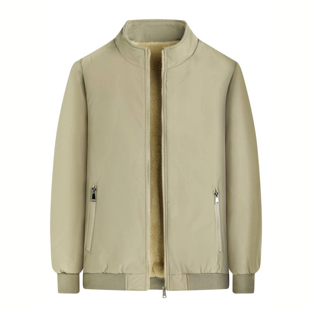 Winter Bomberjack - Fleece gevoerd - Zip-Up - Winterjas - Bomberjack voor heren-Hallo Susanne