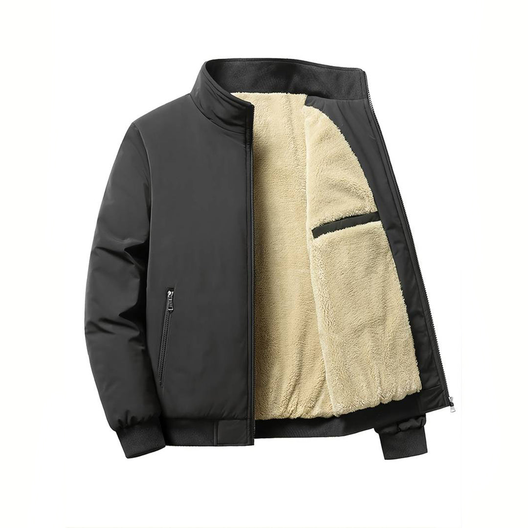 Winter Bomberjack - Fleece gevoerd - Zip-Up - Winterjas - Bomberjack voor heren-Hallo Susanne