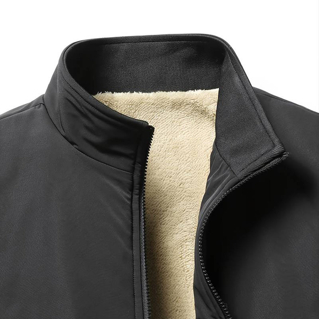 Winter Bomberjack - Fleece gevoerd - Zip-Up - Winterjas - Bomberjack voor heren-Hallo Susanne
