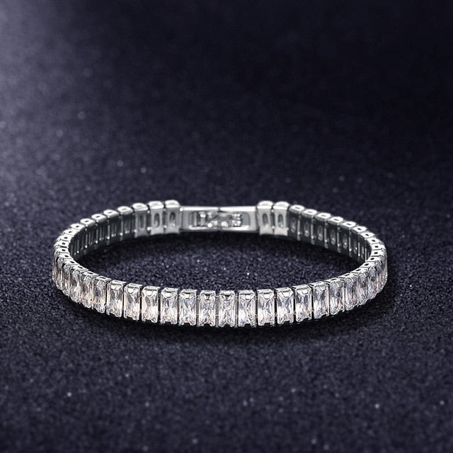 Zirkoon Armband - Zilveren gouden sieraden tennisarmband voor dames-Hallo Susanne