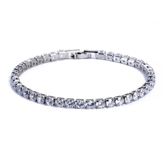 Zirkoon Armband - Zilveren gouden sieraden tennisarmband voor dames-Hallo Susanne